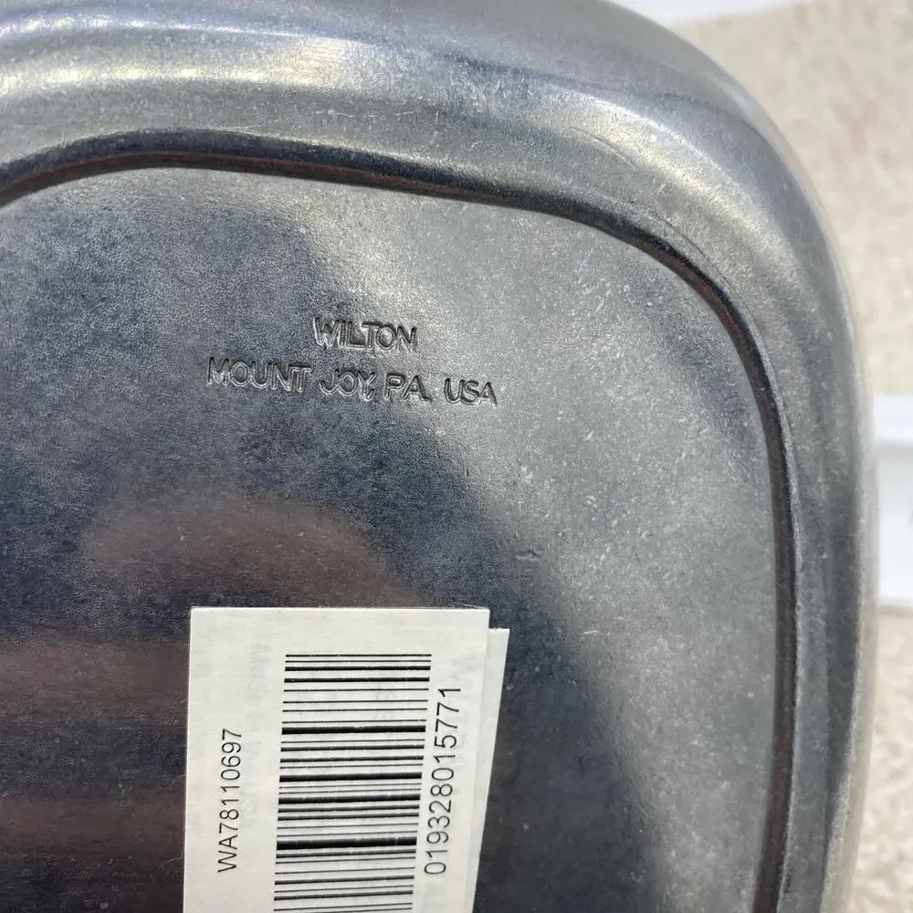VTG Wilton Armetale “Bless This House” Pewter Serving Bread Tray Made in USA